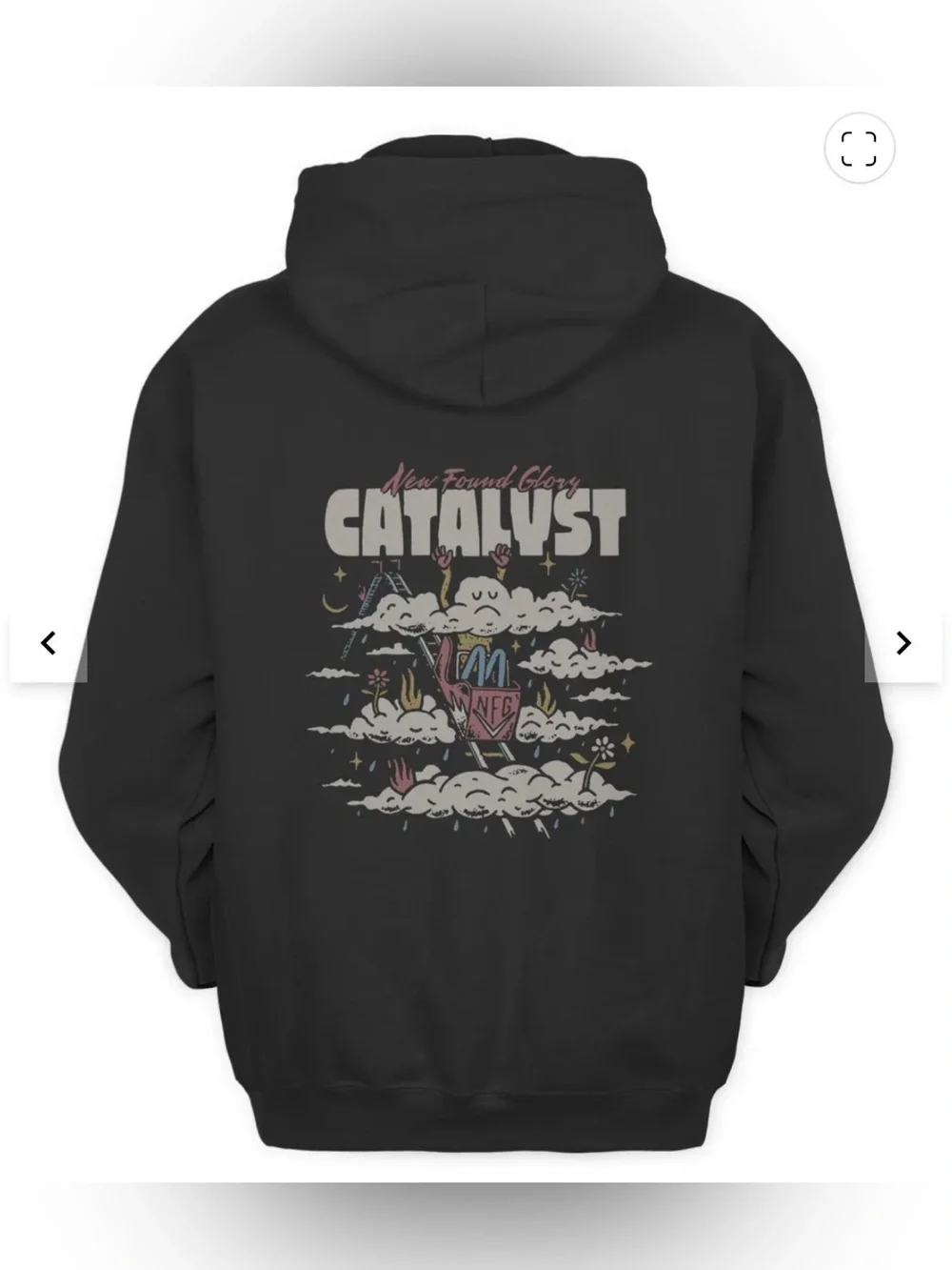 NEW New Found Glory Catalyst Hoodie Unisex L